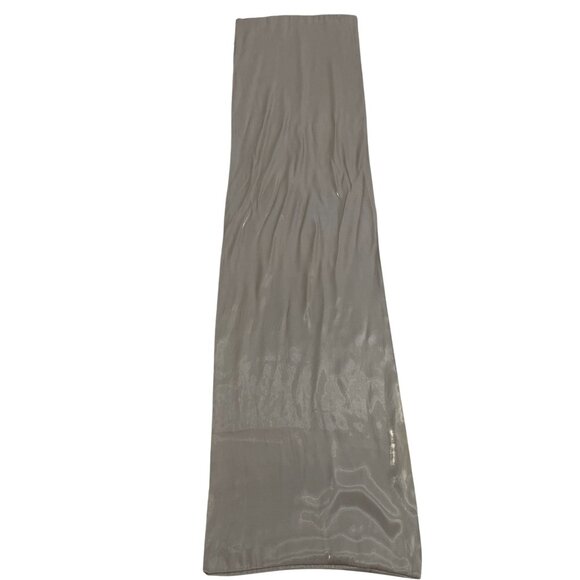 Cejon Gold Satin Scarf Wrap Elegant Coquette Evening Shawl Soft Girl Y2K Glam - Picture 9 of 9